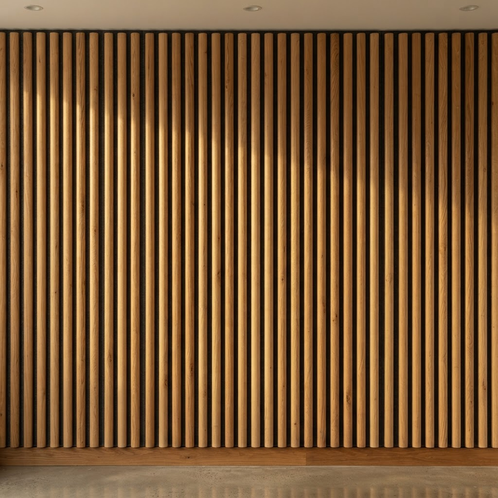 Linear collection — Fluted timber