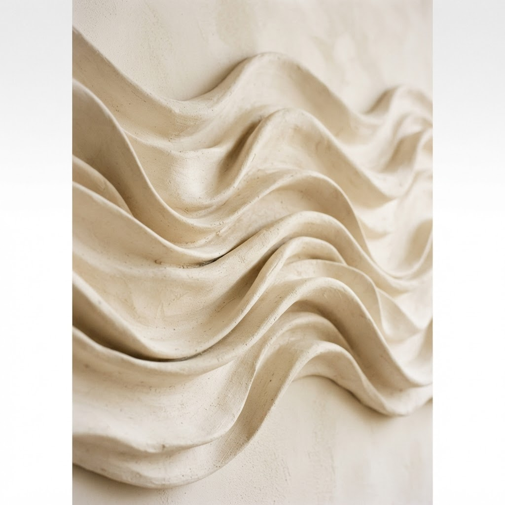 Sculpted collection — Cast plaster